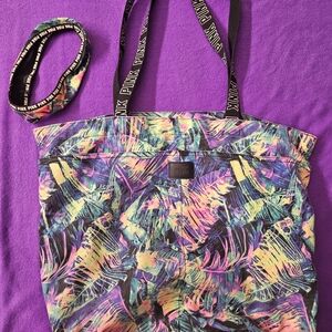 VICTORIA SECRET Multicolor Tote Bag & Band